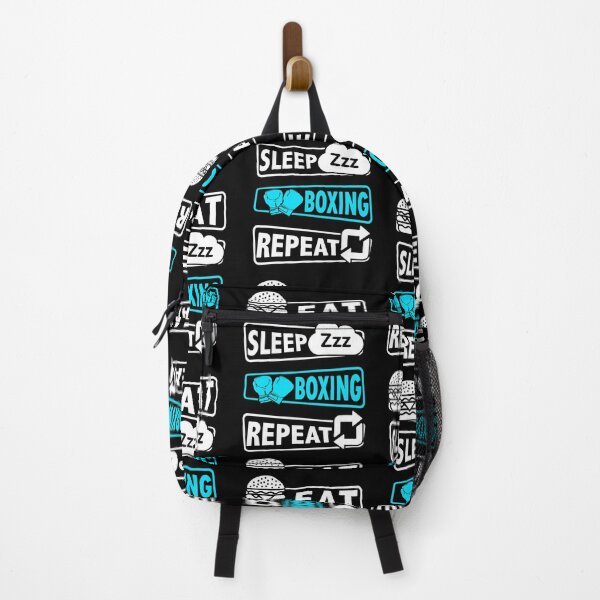 Item preview, Eat sleep Boxing repeat designed and sold by ConcorStore.