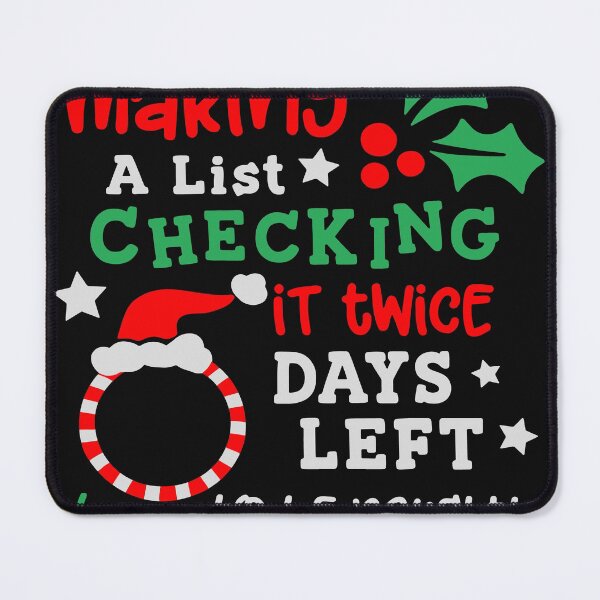 Item preview, Christmas Countdown, Christmas Calendar tshirt designed and sold by Gordag22222.
