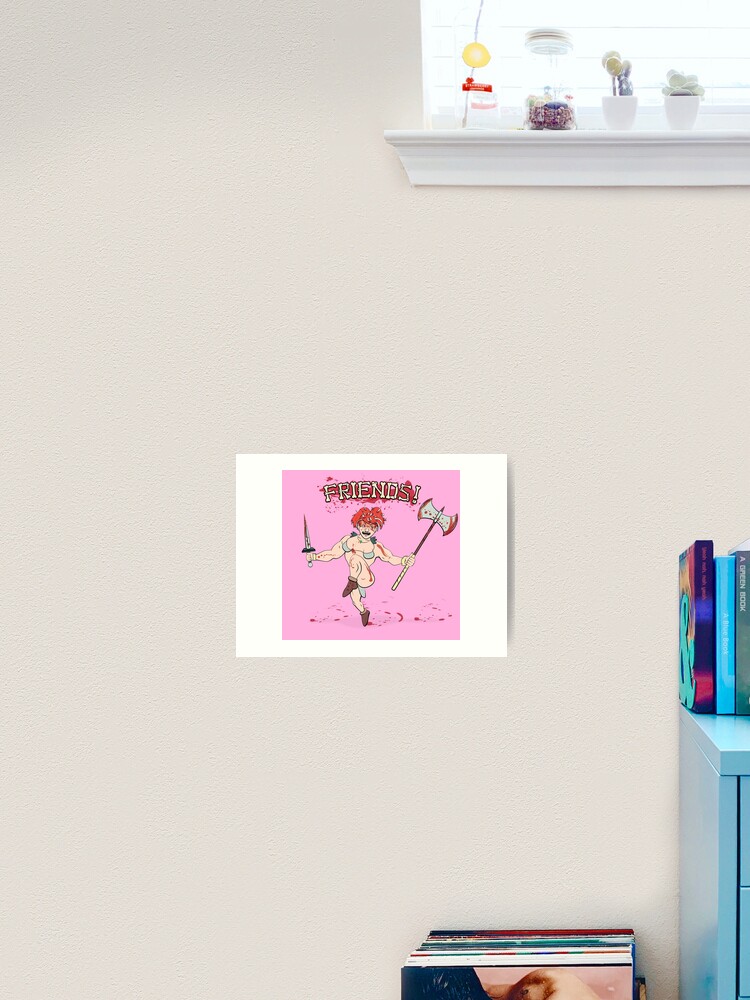 Thumbnail 1 of 3, Art Print, Friends! designed and sold by makingDigital.