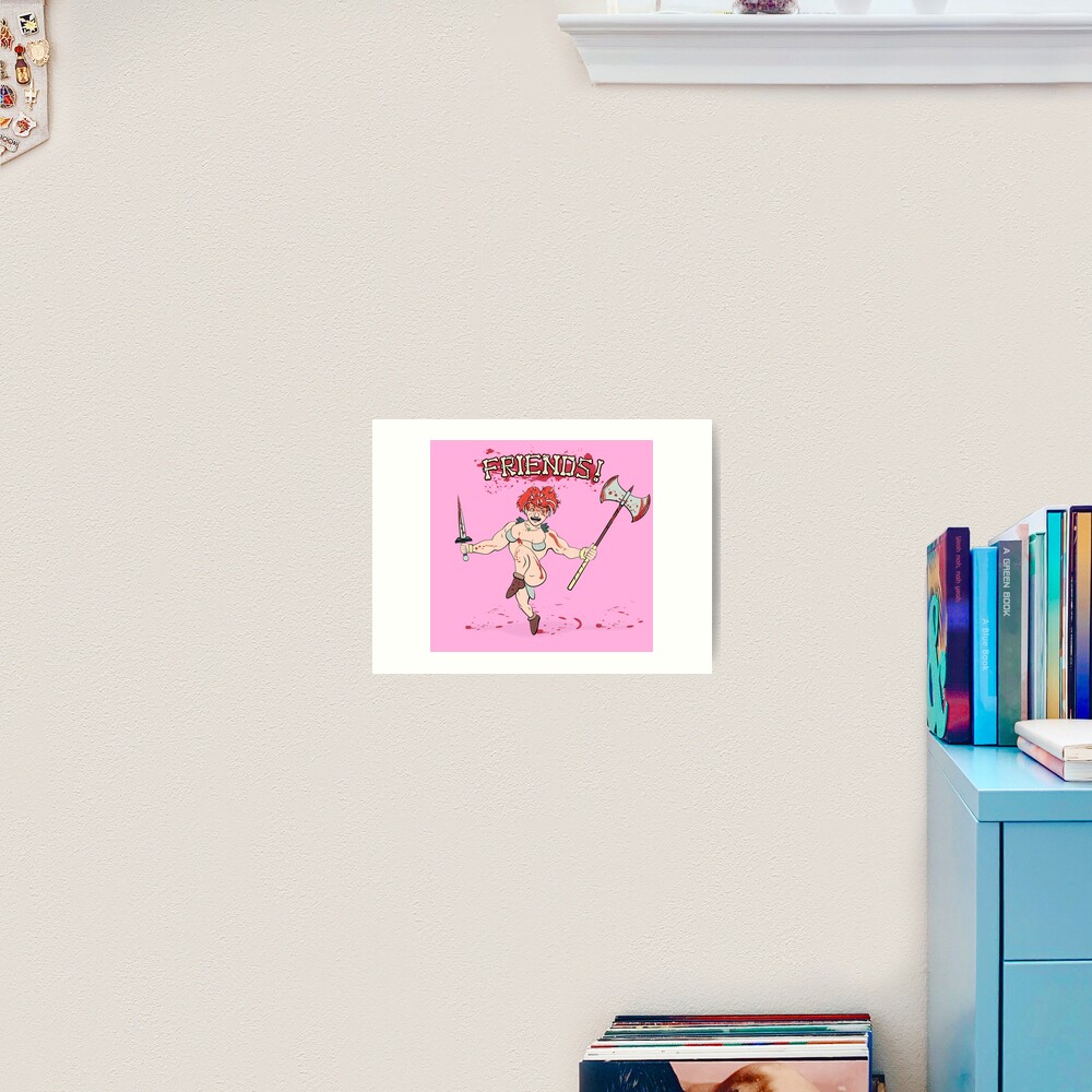 Friends! Art Print