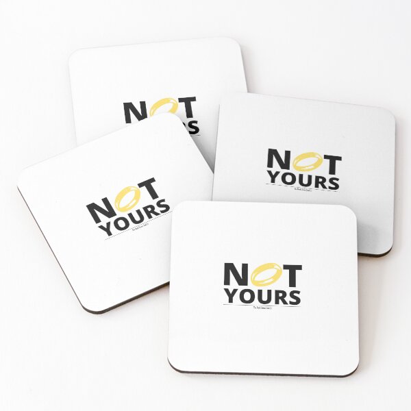 Item preview, Not Yours - White designed and sold by DarkGreenSoul.