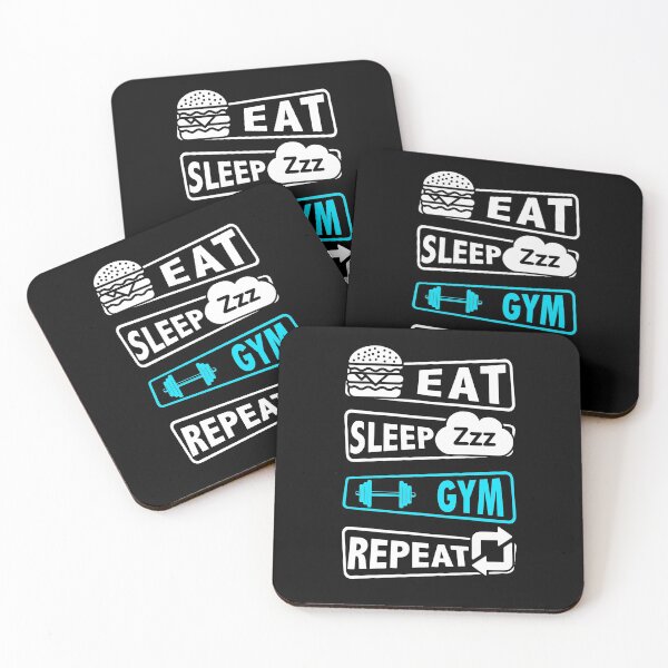 Item preview, Eat sleep Gymnastics repeat  designed and sold by ConcorStore.
