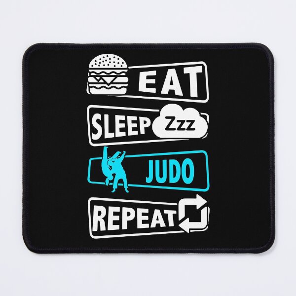 Item preview, Eat sleep Judo repeat designed and sold by ConcorStore.