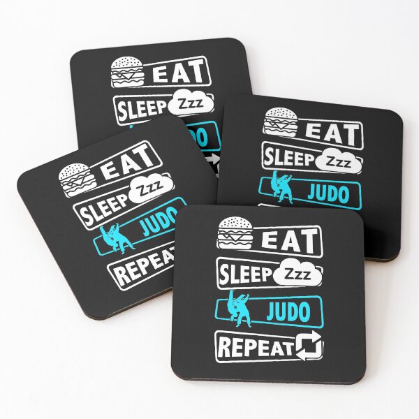 Item preview, Eat sleep Judo repeat  designed and sold by ConcorStore.