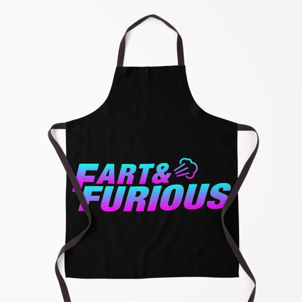 Item preview, Fart & Furious Turquoise Magenta Typography Funny Word or Phrase in Normal Style designed and sold by Vasabi88.