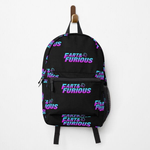 Item preview, Fart & Furious Turquoise Magenta Typography Funny Word or Phrase in Normal Style designed and sold by Vasabi88.