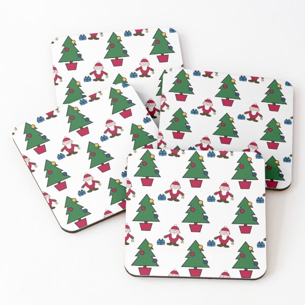 Item preview, Santa and Gifts under a Christmas Tree, Classic Christmas Pattern designed and sold by CBNetwork.