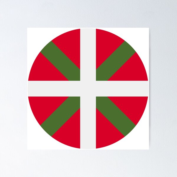 Item preview, Basque Country Poster | Basque Country Flag Sticker | Basque Country Prints designed and sold by DesignTool.