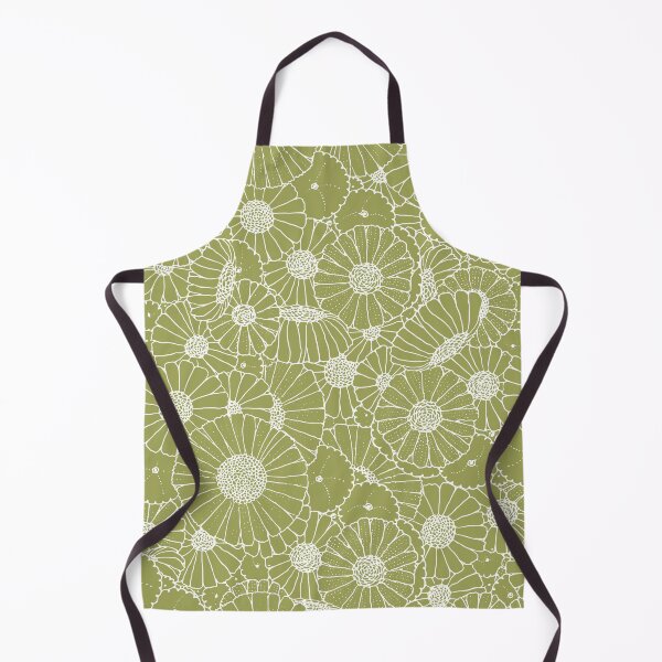 Item preview, Green Retro Flowers designed and sold by OHH Baby.
