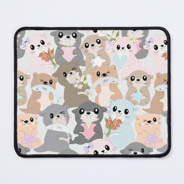 Item preview, Cute Cartoon Otters designed and sold by HauckClothing.