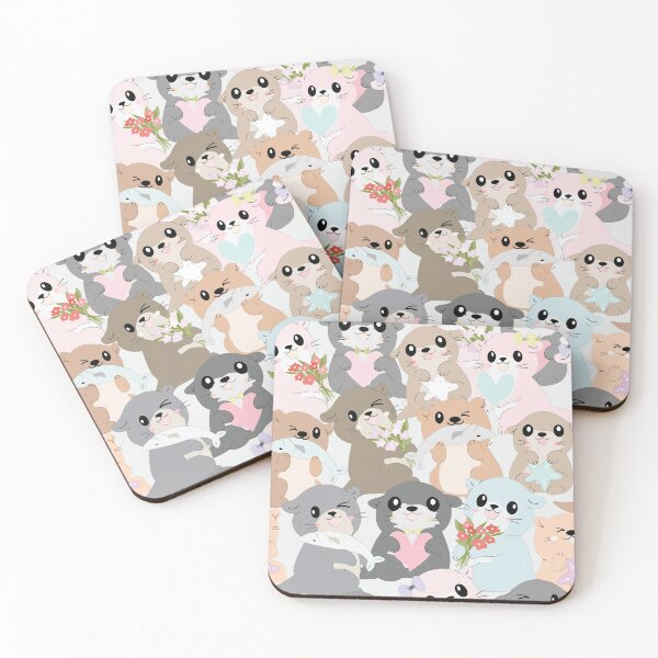 Item preview, Cute Cartoon Otters  designed and sold by HauckClothing.