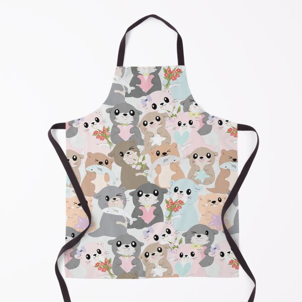 Item preview, Cute Cartoon Otters designed and sold by HauckClothing.