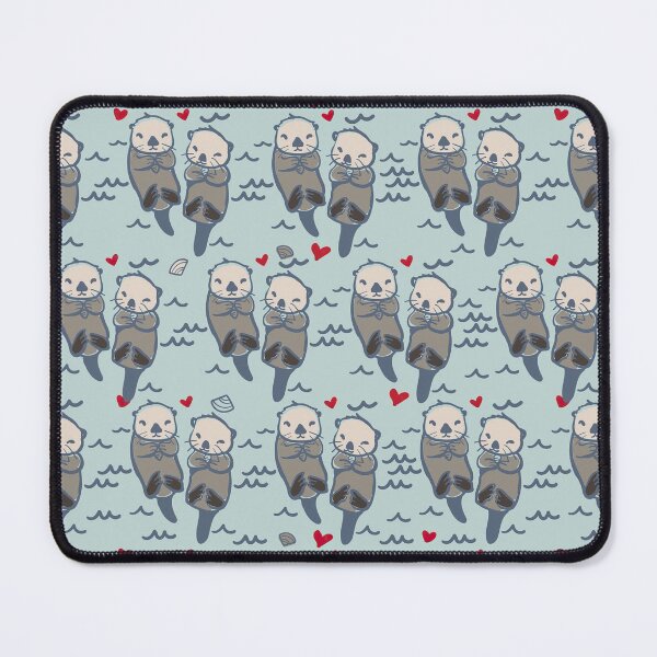Item preview, Otters In Love Doodle designed and sold by HauckClothing.