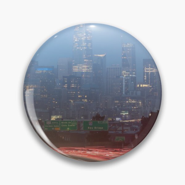 Item preview, Fog City Rises Above the Highway designed and sold by yhelfman.