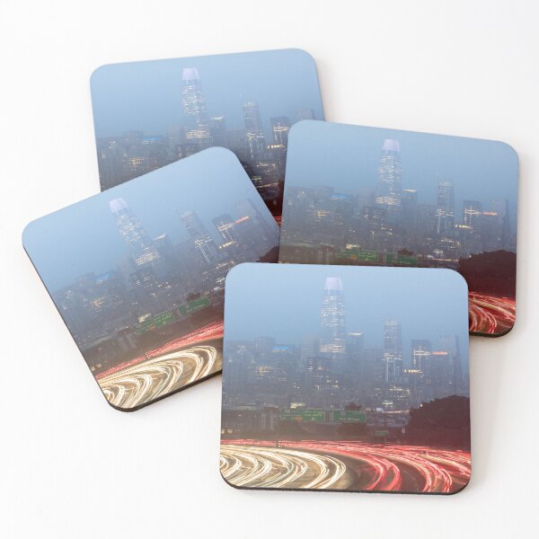 Item preview, Fog City Rises Above the Highway designed and sold by yhelfman.