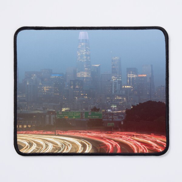 Item preview, Fog City Rises Above the Highway designed and sold by yhelfman.