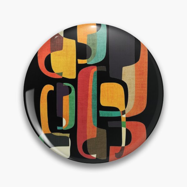 Item preview, Abstract mid-century geometric designed and sold by stunlife.