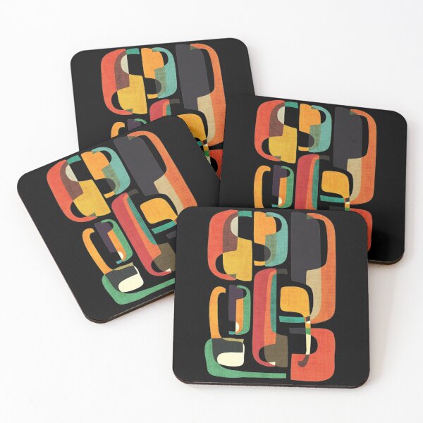 Item preview, Abstract mid-century geometric designed and sold by stunlife.
