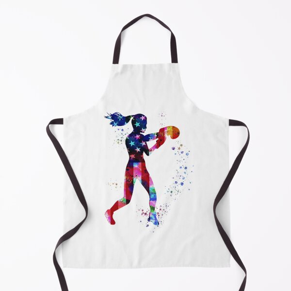 Item preview, Boxing watercolor - USA flag designed and sold by HauckClothing.