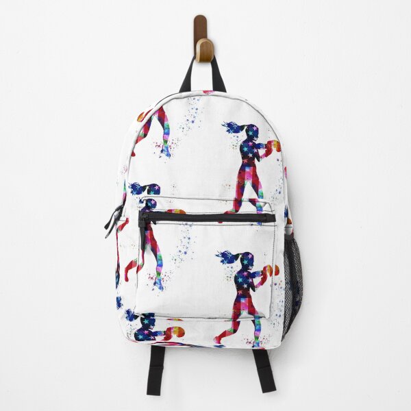 Item preview, Boxing watercolor - USA flag designed and sold by HauckClothing.
