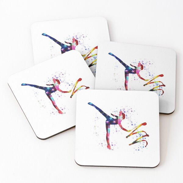 Item preview, Gymnastics watercolor - USA flag designed and sold by HauckClothing.