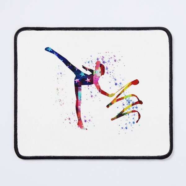 Item preview, Gymnastics watercolor - USA flag designed and sold by HauckClothing.