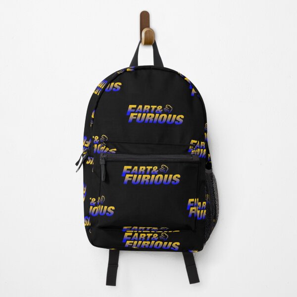 Item preview, Fart & Furious Yellow Blue Typography Funny Word or Phrase in Normal Style designed and sold by Vasabi88.