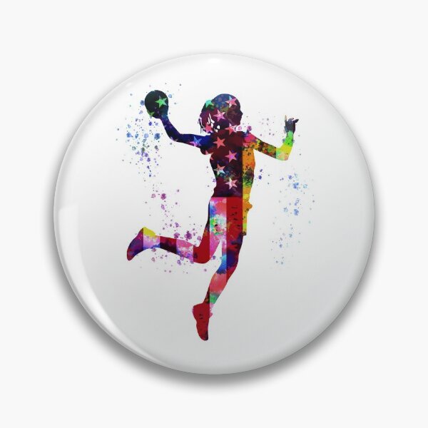 Item preview, Handball watercolor - USA flag designed and sold by HauckClothing.