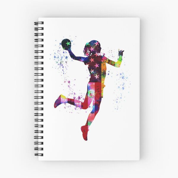 Item preview, Handball watercolor - USA flag designed and sold by HauckClothing.