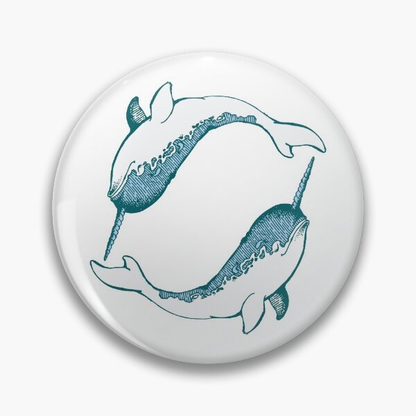 Item preview, Twin Narwhal designed and sold by VectoMore.