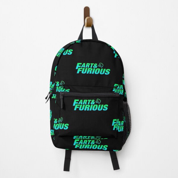 Item preview, Fart & Furious Green Turquoise Typography Funny Word or Phrase in Normal Style designed and sold by Vasabi88.