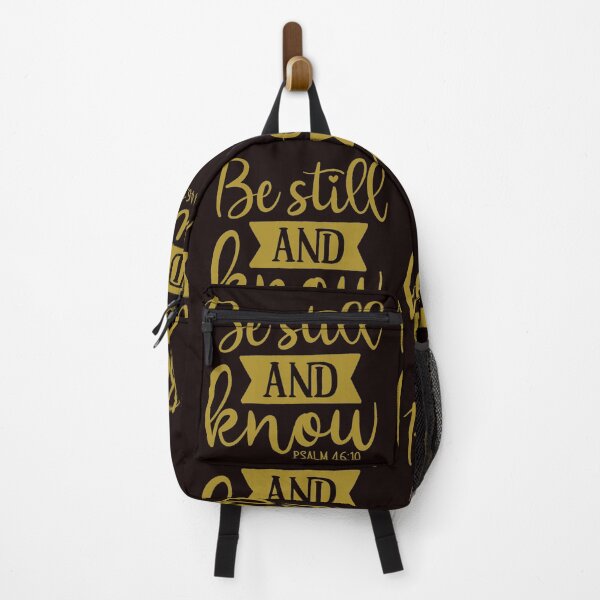 Item preview, Be Still and Know   PSALM 46:10 designed and sold by fredgarden8.