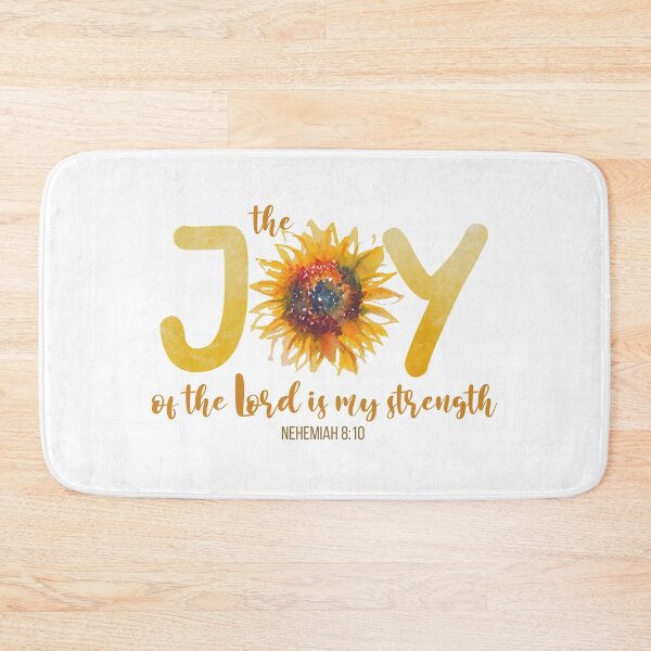 Item preview, Nehemiah 8:10 - The joy of the Lord is my strength - sunflower designed and sold by Cane & Abel Creations ..