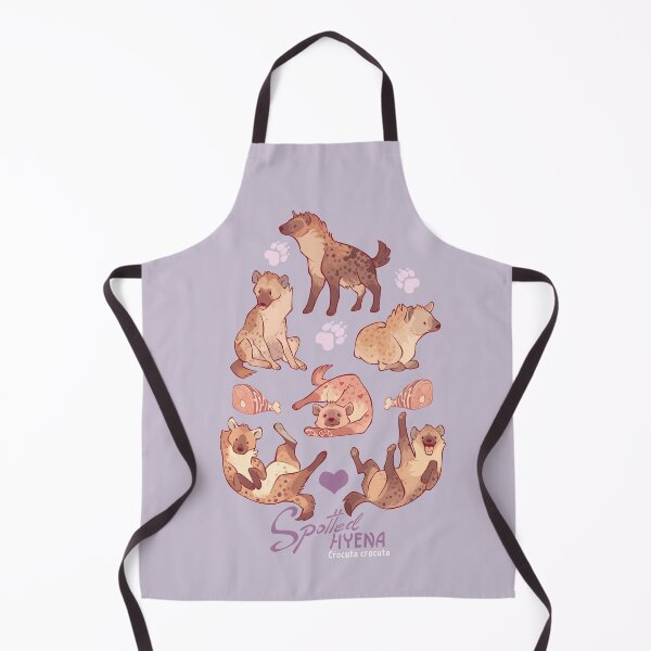 Item preview, Spotted hyena sticker and goodies pack designed and sold by Colordrilos.
