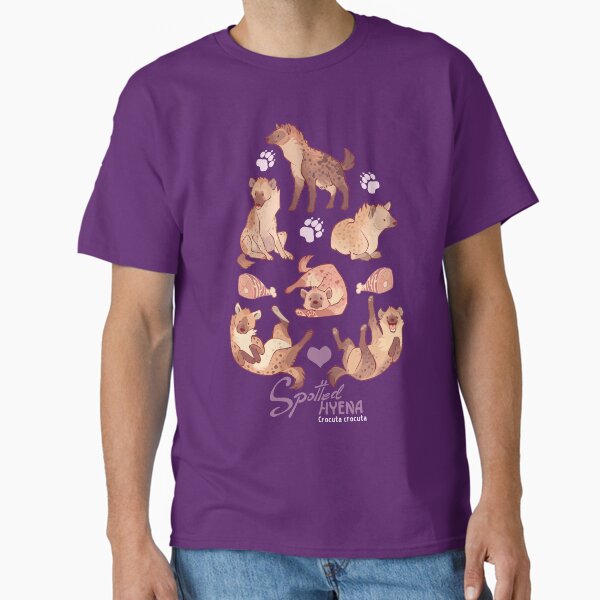 Spotted hyena sticker and goodies pack Classic T-Shirt
