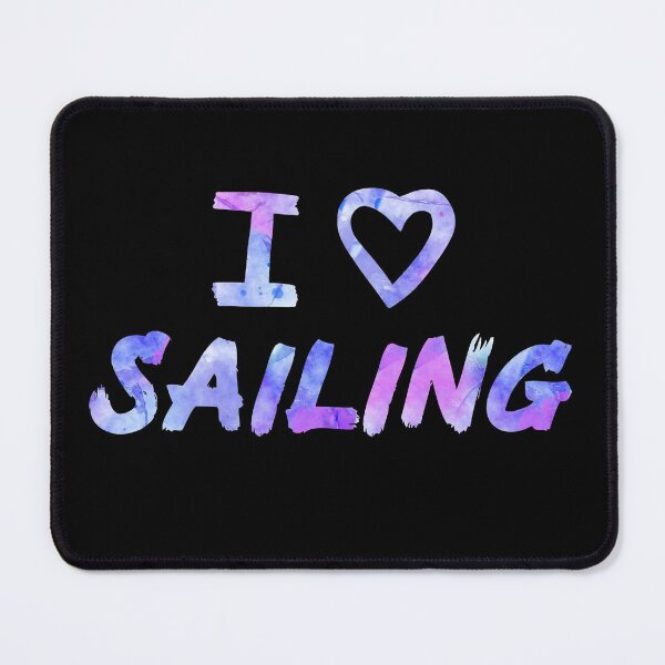 Item preview, Purple I Love Sailing designed and sold by Mochi-Merch.
