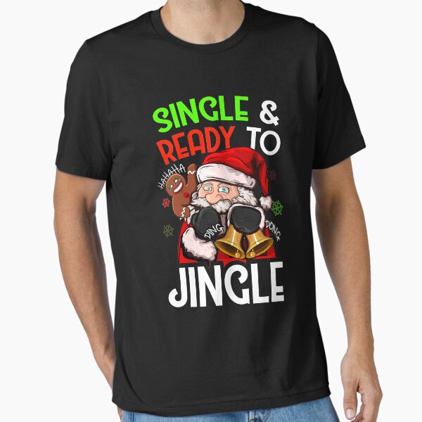 Item preview, Single & Ready to Jingle - Funny Christmas Pun Gift designed and sold by EtalerHollow.