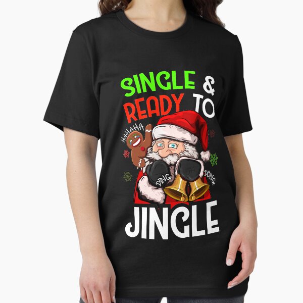 Item preview, Single & Ready to Jingle - Funny Christmas Pun Gift designed and sold by EtalerHollow.