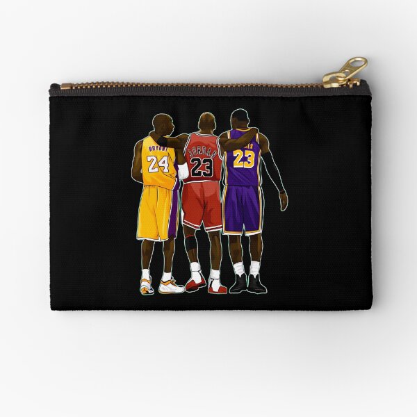 Jordan and Friends - Black Zipper Pouch