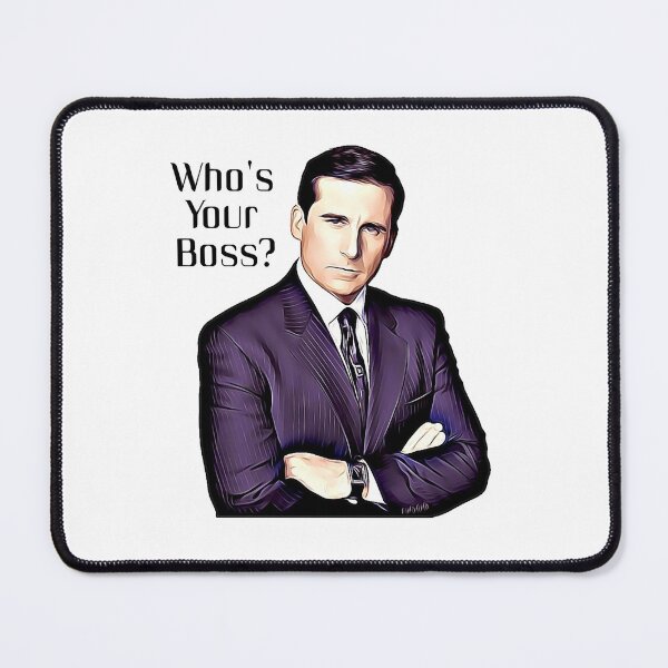Item preview, Call Music Who'S Your Boss Michael Scott The Office Cool Graphic Gift designed and sold by MarinaMcDermott.