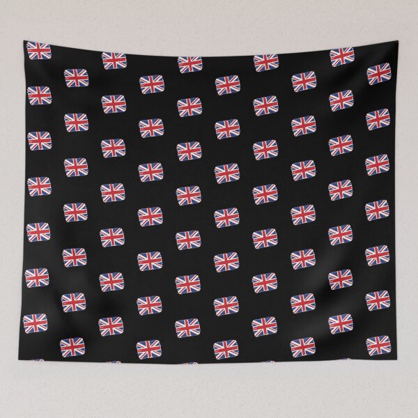 Item preview, Worn British Flag Graphic  designed and sold by MojaveTradePost.
