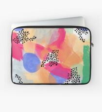 Abstract Brush Laptop Sleeve