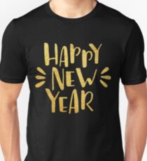 Cute Happy New Year 2018 Unisex T-Shirt