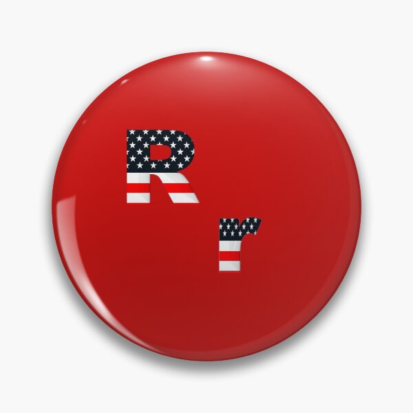 Item preview, alphabet USA R designed and sold by mostheristore.