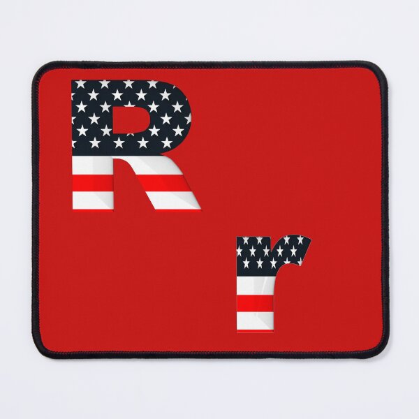 Item preview, alphabet USA R designed and sold by mostheristore.