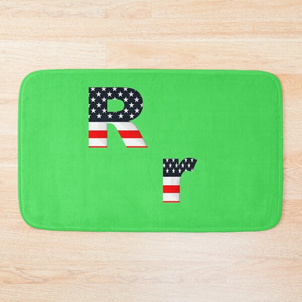 Item preview, alphabet USA R designed and sold by mostheristore.