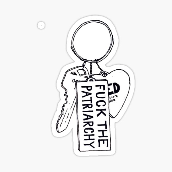 Taylor Swift F the Patriarchy Keychain