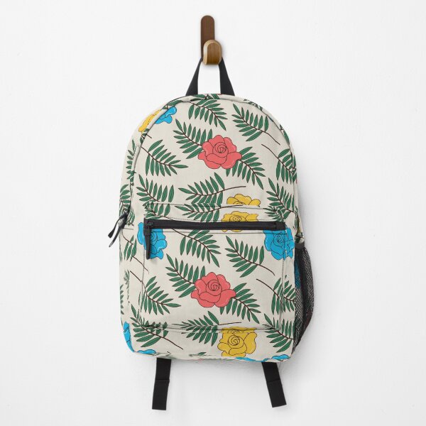 Item preview, Red Blue and Yellow Roses Flower Pattern - Greenery Natural Leaves Pattern designed and sold by Millusti.