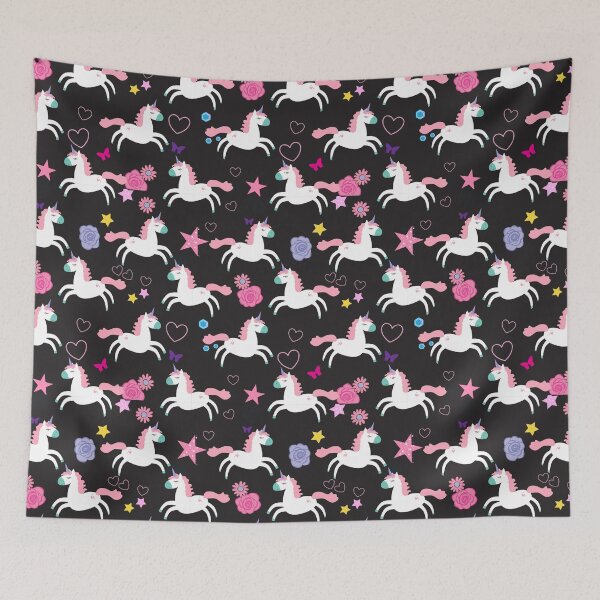 Item preview, Cute Unicorns Seamless  designed and sold by FlossieShop96.