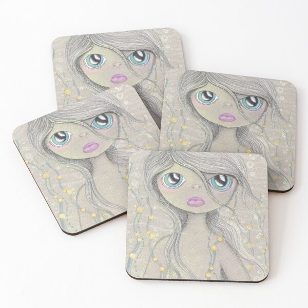 Item preview, Mermaid and Seaweed designed and sold by NalinneJonesArt.